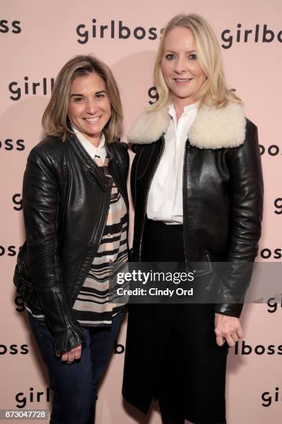 Revlon CCO Linda Wells and American Express VP of Entertainment & Marketing Sponsorships Deborah Curtis attend Girlboss Rally Hosted By Sophia...