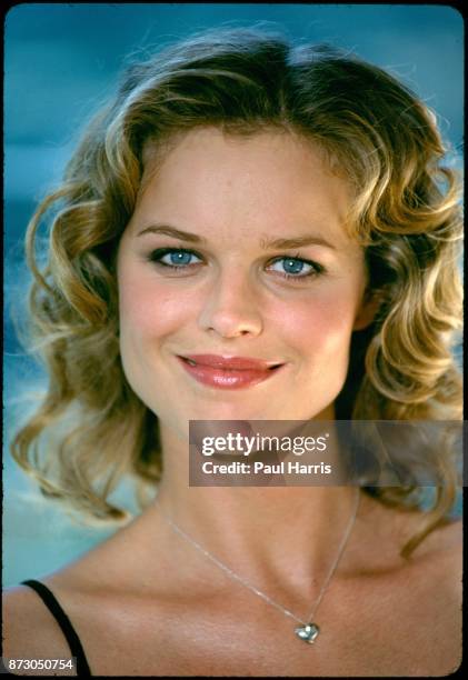 Supermodel Eva Herzigova will be a host in a BBC TV show about the 90's. Her segment was filmed in a Hollywood Hills Home June 23, 2001 Hollywood,...