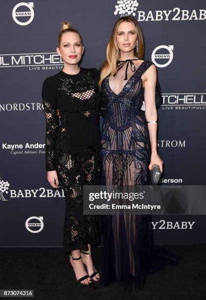 Erin Foster and Sara Foster attend The 2017 Baby2Baby Gala presented by Paul Mitchell on November 11, 2017 in Los Angeles, California.