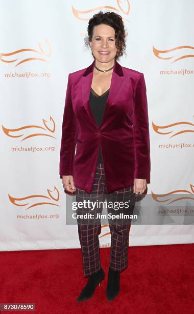 Comedian Susie Essman attends the 2017 A Funny Thing Happened on the Way to Cure Parkinson's event at the Hilton New York on November 11, 2017 in New...