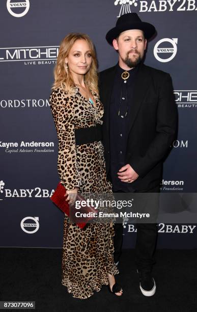 Nicole Richie and Joel Madden attend The 2017 Baby2Baby Gala presented by Paul Mitchell on November 11, 2017 in Los Angeles, California.