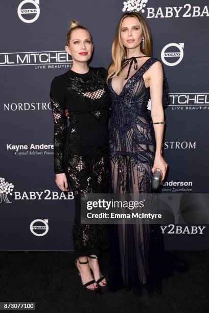 Erin Foster and Sara Foster attend The 2017 Baby2Baby Gala presented by Paul Mitchell on November 11, 2017 in Los Angeles, California.