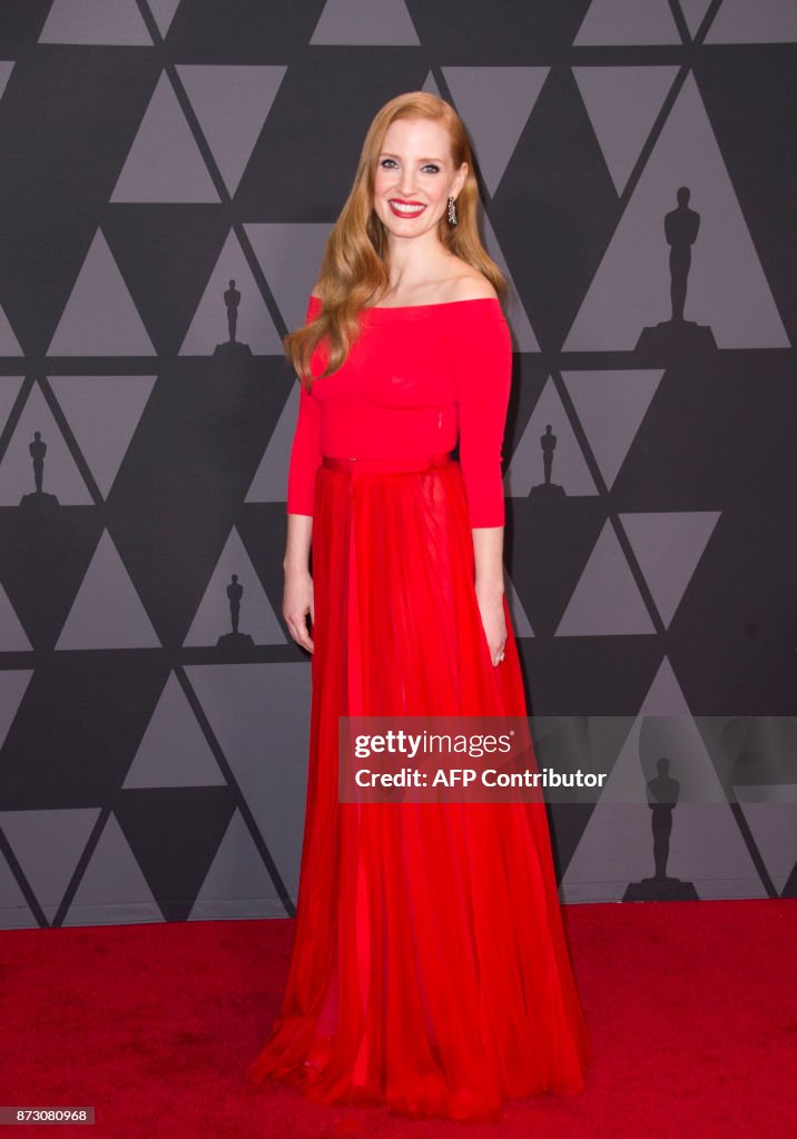 ENTERTAINMENT-US-FILM-GOVERNORS AWARDS-ARRIVALS