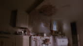 Exploded Pot Medium Angle Of Food Falling To Ground From Pressure Cooker Pot In ...