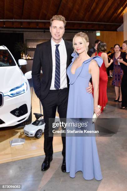 Dax Shepard and Kristen Bell attend The 2017 Baby2Baby Gala presented by Paul Mitchell on November 11, 2017 in Los Angeles, California.