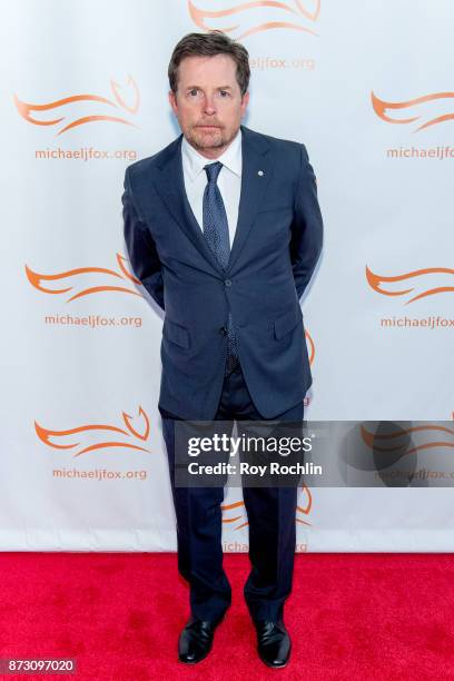 Michael J. Fox attends the 2017 a funny thing happened on the way to cure Parkinson's benefitting The Michael J. Fox Foundation at the Hilton New...