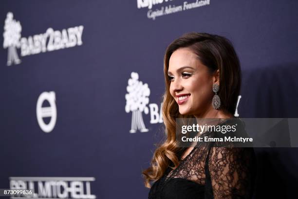 Jessica Alba attends The 2017 Baby2Baby Gala presented by Paul Mitchell on November 11, 2017 in Los Angeles, California.