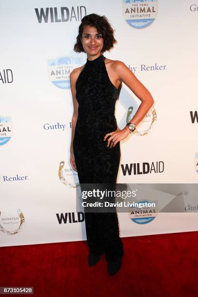 Asher Jay arrives at the Evening with WildAid at the Beverly Wilshire Four Seasons Hotel on November 11, 2017 in Beverly Hills, California.