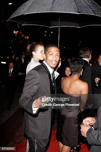 Musician Nick Canon attends the 'Precious' Premiere at the Grand Theatre Lumiere during the 62nd Annual Cannes Film Festival on May 15, 2009 in...