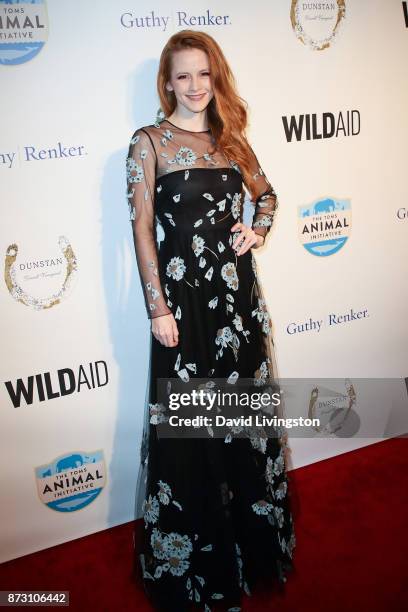 Angela Durazo arrives at the Evening with WildAid at the Beverly Wilshire Four Seasons Hotel on November 11, 2017 in Beverly Hills, California.