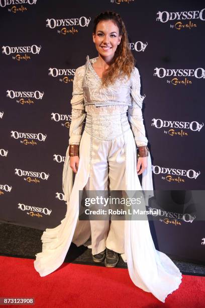 Performer Chelsea Jordan attends Cavalia Odysseo Celebrity Premiere on November 11, 2017 in Camarillo, California.