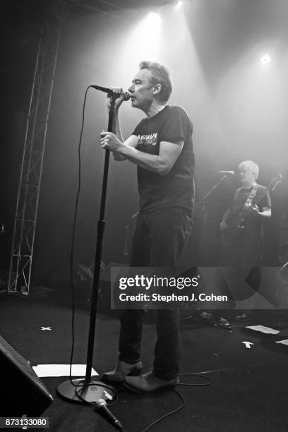 Jim Reid of The Jesus And Mary Chain performs at Headliners Music Hall on November 11, 2017 in Louisville, Kentucky.