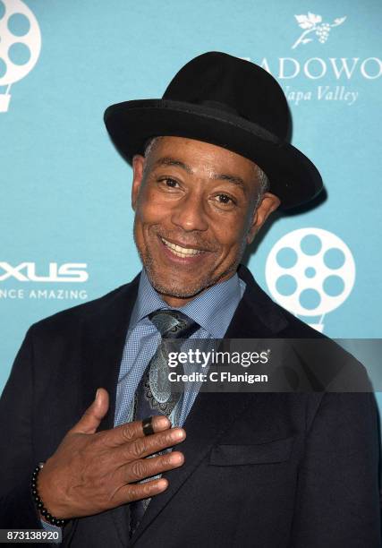 Giancarlo Esposito attends the Red Carpet Festival Gala at CIA Copia during the 7th Annual Napa Valley Film Festival on November 11, 2017 in Napa,...