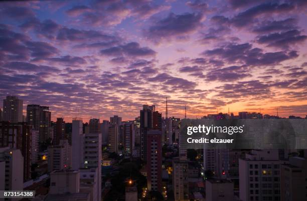 sao paulo skyline. - brazil skyline stock pictures, royalty-free photos & images