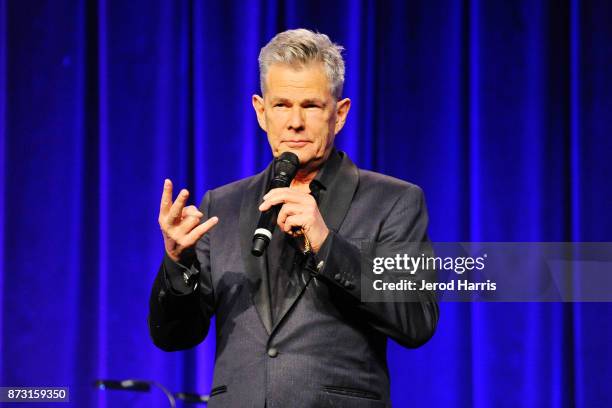 David Foster performs at 'Evening With WildAid' at the Beverly Wilshire Four Seasons Hotel on November 11, 2017 in Beverly Hills, California.