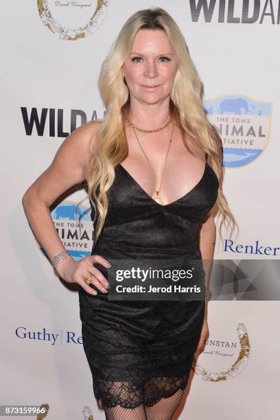 Jackie Siegel arrives at 'Evening With WildAid' at the Beverly Wilshire Four Seasons Hotel on November 11, 2017 in Beverly Hills, California.