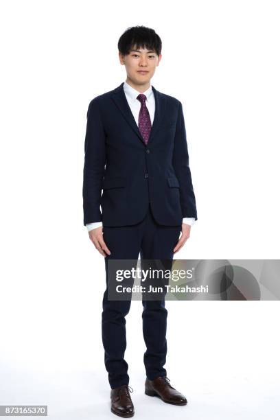 japanese man on white back ground - nur japaner stock-fotos und bilder