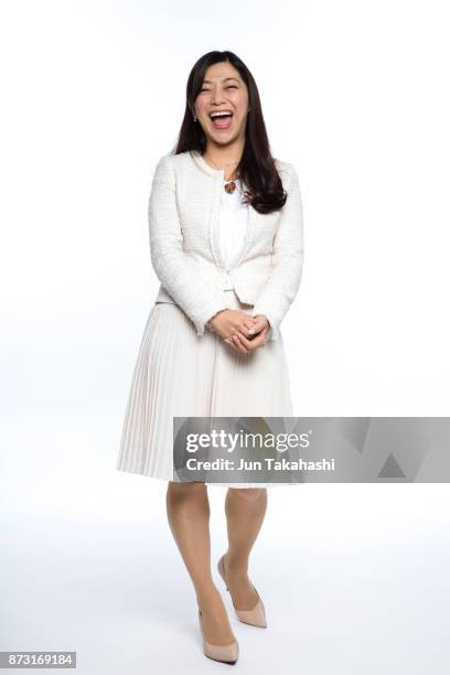japanese woman on white back ground - beautiful lockets stock pictures, royalty-free photos & images