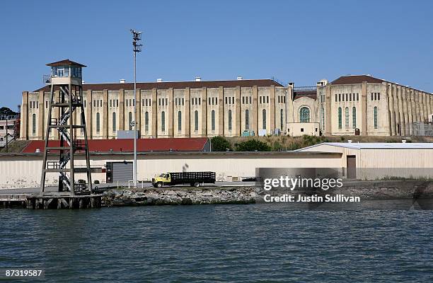 View of the California State Prison at San Quentin May 15, 2009 in San Quentin, California. In an effort to raise cash to help California's financial...