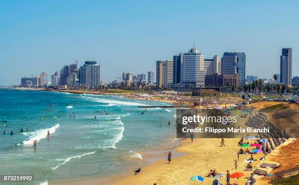 tel aviv - tel aviv jaffa stock pictures, royalty-free photos & images