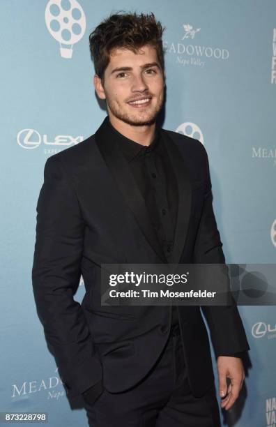 Gregg Sulkin attends the Festival Gala at CIA at Copia during ithe 7th Annual Napa Valley Film Festival on November 11, 2017 in Napa, California.