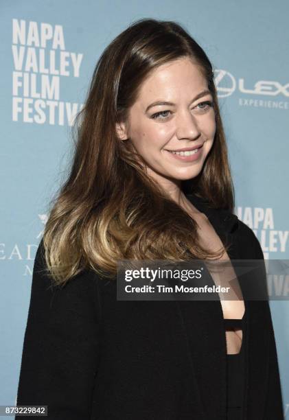 Analeigh Tipton attends the Festival Gala at CIA at Copia during ithe 7th Annual Napa Valley Film Festival on November 11, 2017 in Napa, California.