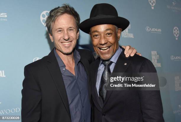 Giancarlo Esposito attends the Festival Gala at CIA at Copia during ithe 7th Annual Napa Valley Film Festival on November 11, 2017 in Napa,...