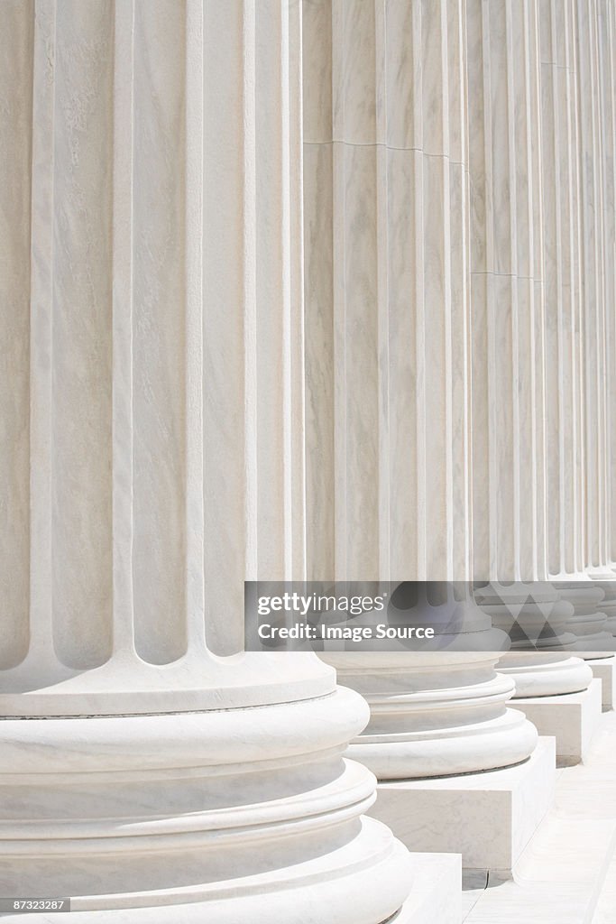 Columns of US supreme court