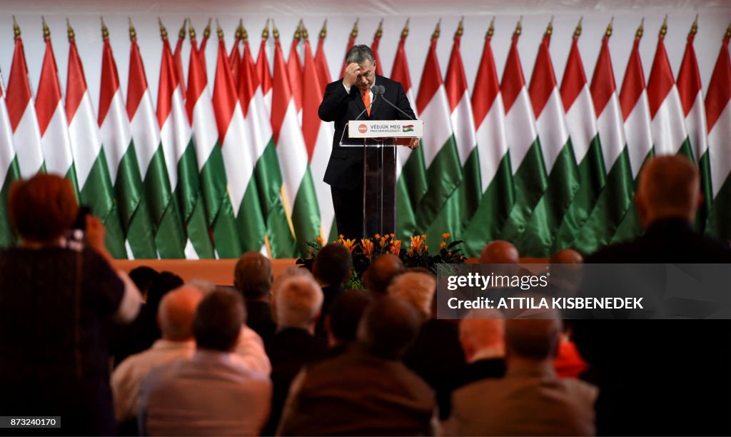 HUNGARY-POLITICS-FIDESZ-CONGRESS-ORBAN