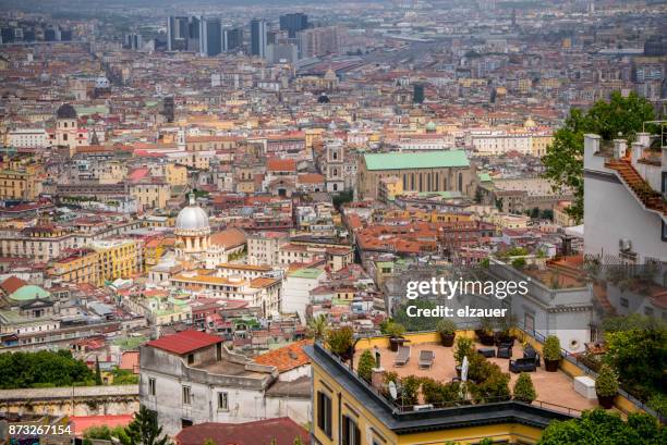 Naples Region 91 Landmarks In The Historic Southern Italian City Of Naples Stock ...