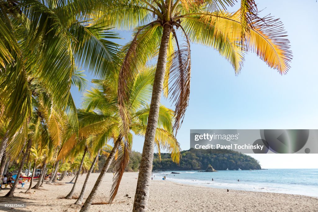 Idyllic Playa Samara on the Nicoya Peninsula, Costa Rica