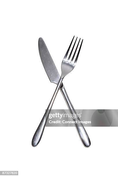 knife and fork - gaffel bildbanksfoton och bilder
