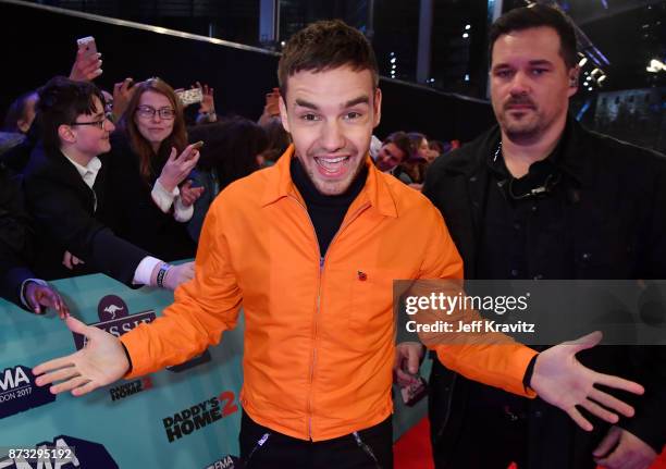 Liam Payne poses at the MTV EMAs 2017 held at The SSE Arena, Wembley on November 12, 2017 in London, England.