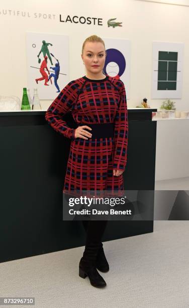 Ciara Charteris attends Lacoste VIP Lounge during 2017 ATP World Tour at The O2 Arena on November 12, 2017 in London, England.