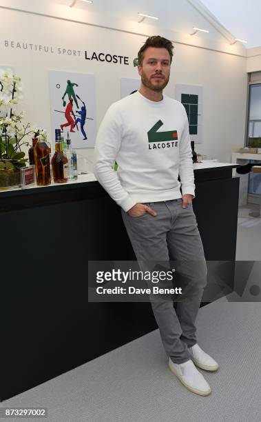 Rick Edwards attends Lacoste VIP Lounge during 2017 ATP World Tour at The O2 Arena on November 12, 2017 in London, England.
