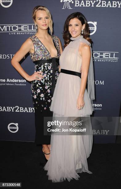 Kelly Sawyer Patricof and Norah Weinstein attend the 2017 Baby2Baby Gala at 3LABS on November 11, 2017 in Culver City, California.