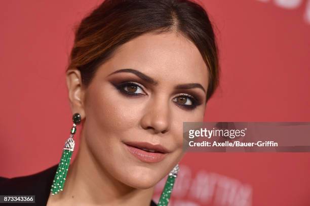 Actress/singer Katharine McPhee arrives at SAG-AFTRA Foundation Patron of the Artists Awards 2017 on November 9, 2017 in Beverly Hills, California.