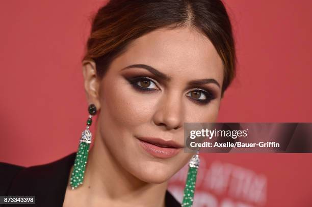 Actress/singer Katharine McPhee arrives at SAG-AFTRA Foundation Patron of the Artists Awards 2017 on November 9, 2017 in Beverly Hills, California.