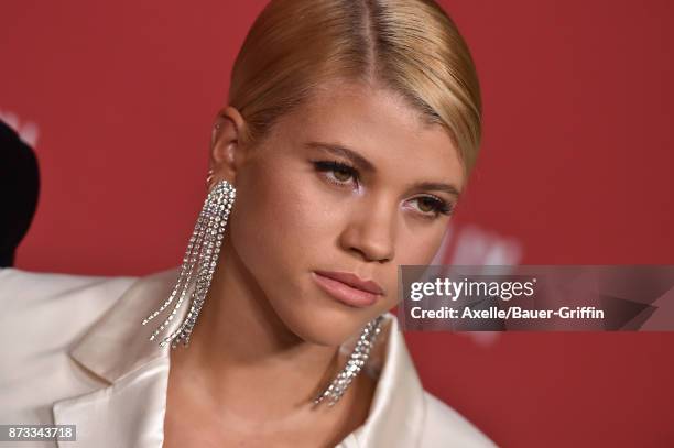 Model Sofia Richie arrives at SAG-AFTRA Foundation Patron of the Artists Awards 2017 on November 9, 2017 in Beverly Hills, California.