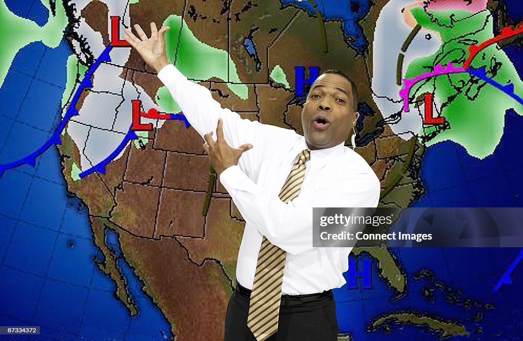 Weather presenter