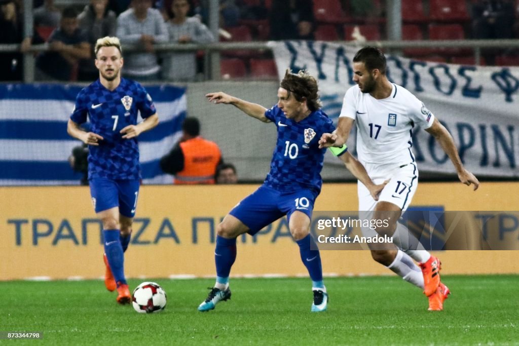 Greece vs Croatia: 2018 FIFA World Cup Qualification