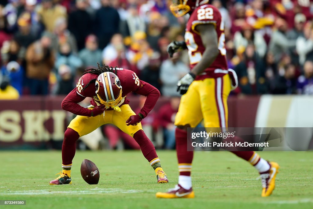 Minnesota Vikings v Washington Redskins