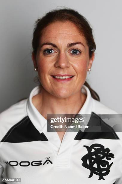 Fiona Coghlan during the Barbarians Women's RFC photocall, on November 10, 2017 in Limerick, Ireland.