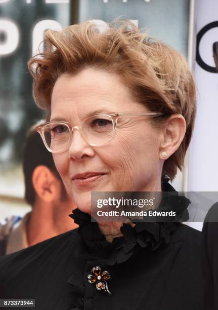 Actress Annette Bening arrives at the AFI FEST 2017 Presented By Audi screening of "Film Stars Don't Die In Liverpool" at the TCL Chinese Theatre on...