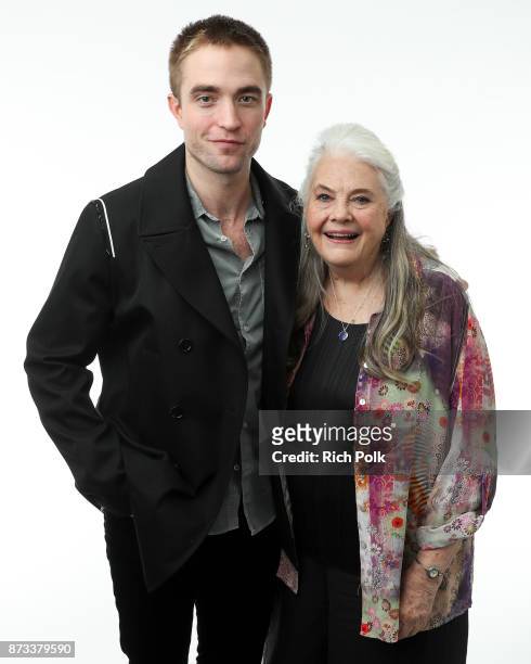 Actors Robert Pattinson and Lois Smith attend the AFI FEST Indie Contenders Roundtable at Hollywood Roosevelt Hotel on November 12, 2017 in...