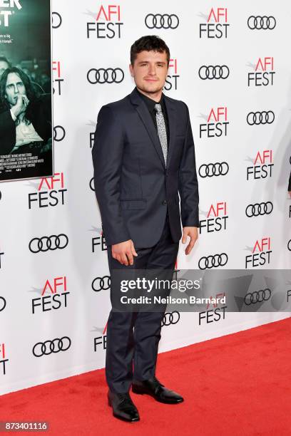 Josh Hutcherson attends the screening of "The Disaster Artist" at AFI FEST 2017 Presented By Audi at TCL Chinese Theatre on November 12, 2017 in...