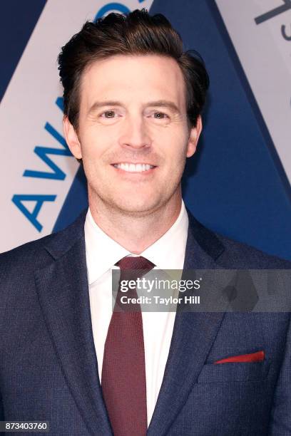 Clayton Anderson attends the 51st annual CMA Awards at the Bridgestone Arena on November 8, 2017 in Nashville, Tennessee.