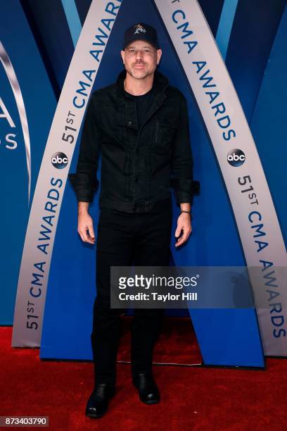John Randall attends the 51st annual CMA Awards at the Bridgestone Arena on November 8, 2017 in Nashville, Tennessee.