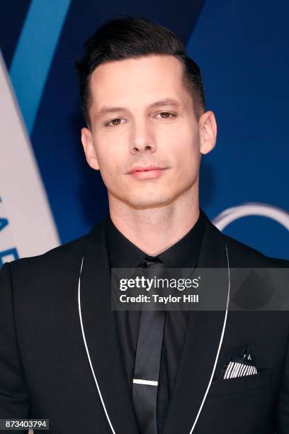 Devin Dawson attends the 51st annual CMA Awards at the Bridgestone Arena on November 8, 2017 in Nashville, Tennessee.