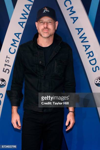 John Randall attends the 51st annual CMA Awards at the Bridgestone Arena on November 8, 2017 in Nashville, Tennessee.